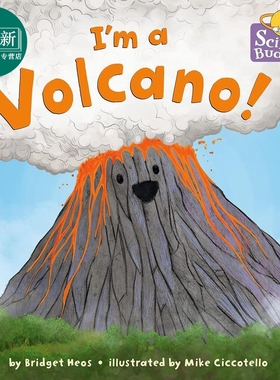 科学小伙伴 我是火山 Science Buddies Im a Volcano英文原版 儿童科普绘本 自然知识图画百科 精装 进口儿童读物 又日新