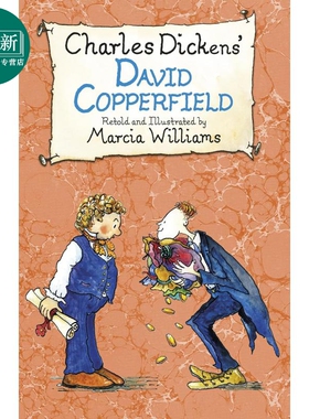 预售 狄更斯少年版 大卫科波菲尔 Dickens David Copperfield英文原版 儿童经典文学 插图故事章节书 进口童书 9岁以上 又日新