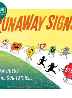 预售 Alison Farrell Runaway Signs 逃走的符号 英文原版儿童精品绘本 故事绘本 Alison Farrell 4到6岁 又日新