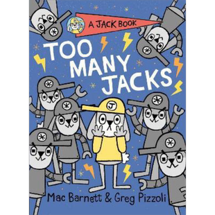 Jack 06 Too Many Jacks 杰克之书6 英文原版 儿童绘本 幽默笑话 Mac Barnett 7-12岁 又日新