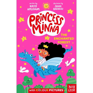米娜公主 魔法森林Princess Minna The Enchanted Forest英文原版 儿童漫画故事书 全彩插图章节书 进口绘本故事 又日新
