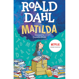 Matilda 玛蒂尔达 英文原版 Roald Dahl罗尔德达尔 罗达尔 儿童文学小说 青少年畅销读物 8-14岁 840L 可搭查理和巧克力工厂夏洛的
