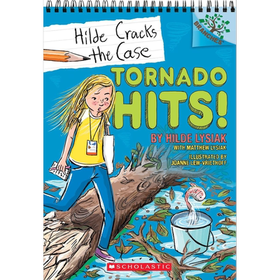 Hilde Cracks The Case 5 Tornado Hits 学乐大树系列Branches 小记者希尔德5 英文原版 儿童小初文学 桥梁章节书 又日新