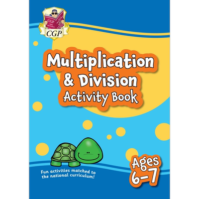 6-7岁乘法与除法练习册 非常适合家庭学习New Multiplication & Division Activity Book for Ages 6-7 perfect 又日新