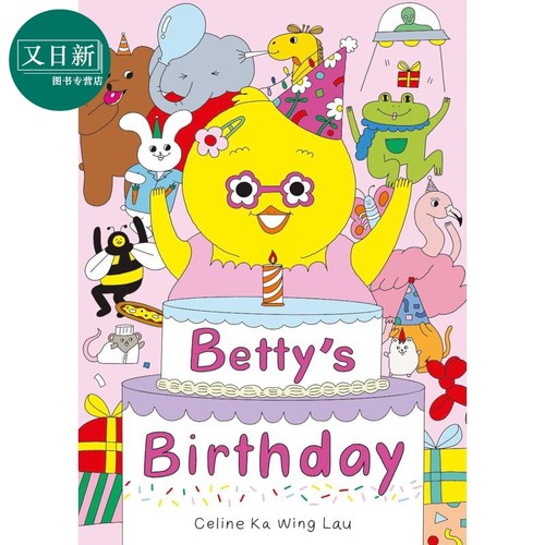 Bettys Birthday 贝蒂的生日 英文原版 儿童绘本 故事图画书 进口图书 低幼儿童启蒙找找书活动书 寻找 推理 计算 又日新
