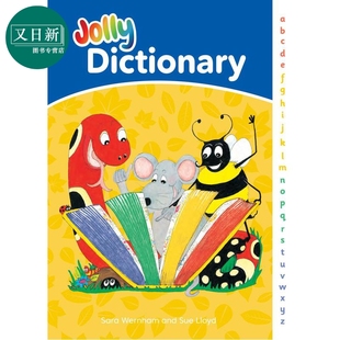 British 又日新 Dictionary 进口图书 英语词汇单词学习工具书插图词典英文原版 English 版 平装 快乐自然拼读字典 Jolly 预售