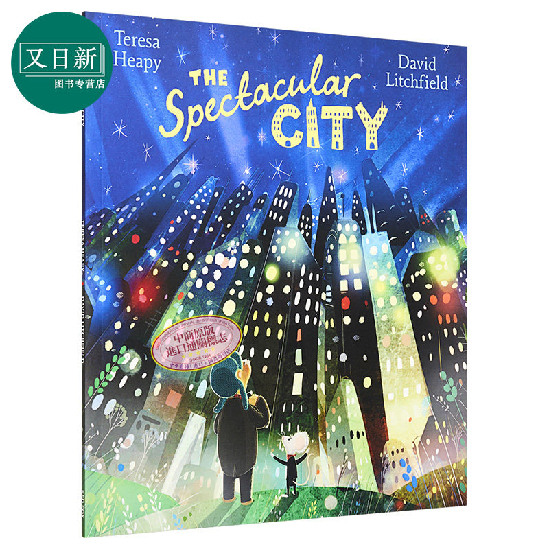 David Litchfield:The Spectacular City 壮观的城市景观 英文原版 进口图书 亲子故事绘本 儿童读物 4-6岁