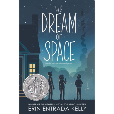 We dream of space 纽伯瑞：我们梦想太空（纽伯瑞银奖）(精装) 英文原版 进口图书 儿童文学小说 故事图画书童书 又日新