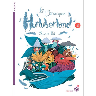 Juliette Barbanegre Les chroniques dHurluberland 法文书 不多不少 进口原版 精品绘本 儿童故事 Olivier Ka 又日新