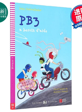 需要帮助 配音频+答案 A1级别ELI Young Readers French A1: PB3 a besoin d'aide 含音频 法文原版 法语学习读物 又日新
