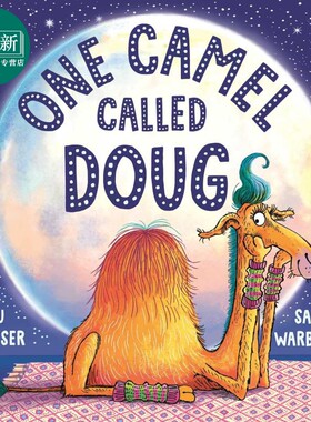 骆驼道格 Sarah Warburton：One Camel Called Doug 英文原版 儿童绘本 动物故事图画书 精品绘本 进口图书 又日新