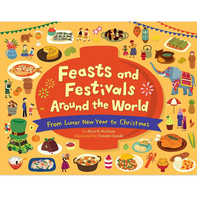 各地的节日英文原版精装绘本