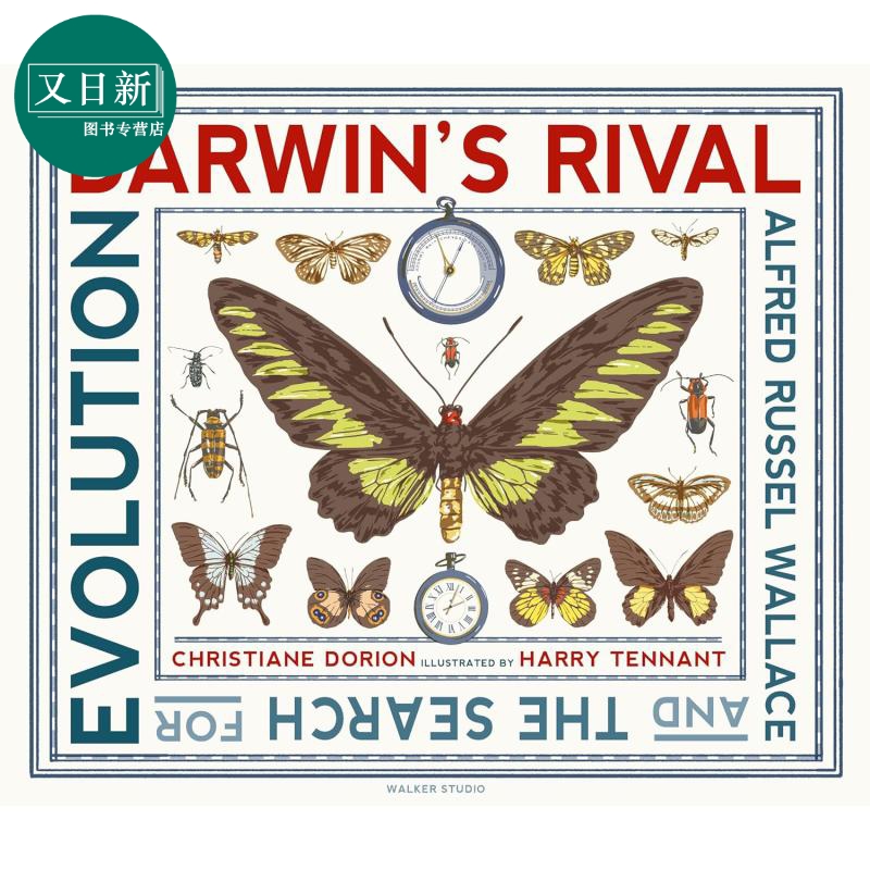 达尔文的对手 华莱士对进化论的探索Darwins Rival Alfred Russel Wallace and the Search for Evolution 原版书 又日新