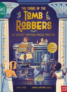 盗墓者的故事The Curse of the Tomb Robbers 英文原版 儿童百科绘本 历史读物 进口儿童读物 知识百科7-10岁 又日新