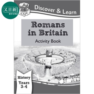Learn Year Discover Activity Romans KS2 又日新 book History 英国CGP Britain