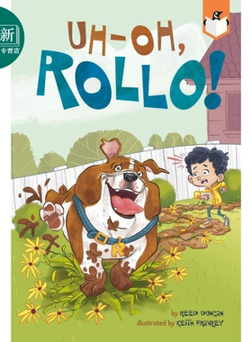 UH-OH, ROLLO! 兰登桥梁小读本：牛头狗罗洛2 英文原版 进口原版 童书 Reed Duncan