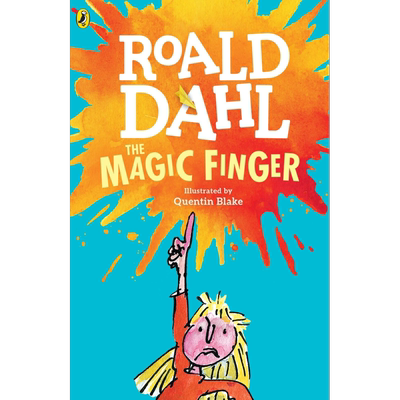 预售 the magic finger 魔法手指 英文原版 Roald Dahl罗尔德达尔 560L 7-12岁  经典儿童文学著作 课外阅读 可搭查理和巧克力工厂