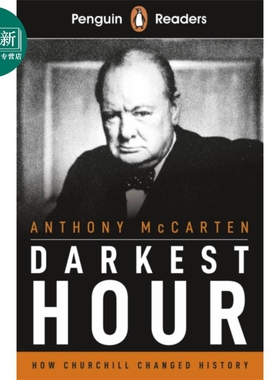 预售 企鹅阅读第6级 至暗时刻 英文原版 Penguin Readers Level 6 Darkest Hour ELT Graded Reader Anthony McCarten 又日新