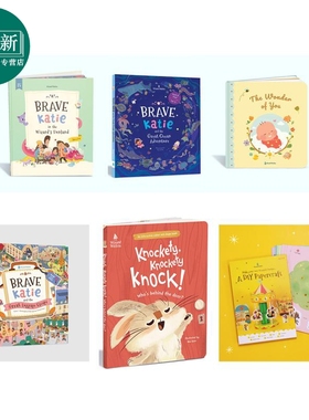 Brave Katie勇敢凯蒂 Wizard Within社儿童读物 英文原版 儿童活动玩具书 故事集 进口书 in the Wizards Funland 又日新