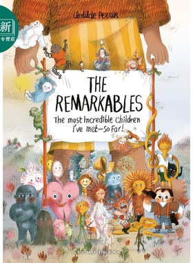 非凡之人 不可思议的孩子 Clotilde Perrin The Remarkables 英文原版 儿童绘本 幽默幻想图画书 精装 进口图书 又日新