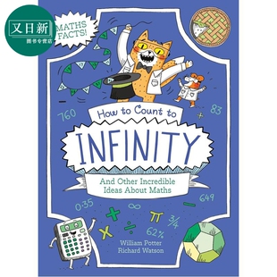 预售 橘猫博士 如何数到无穷大的奇妙想法How to Count to Infinity and Other Incredible Ideas About Math 原版科普 又日新