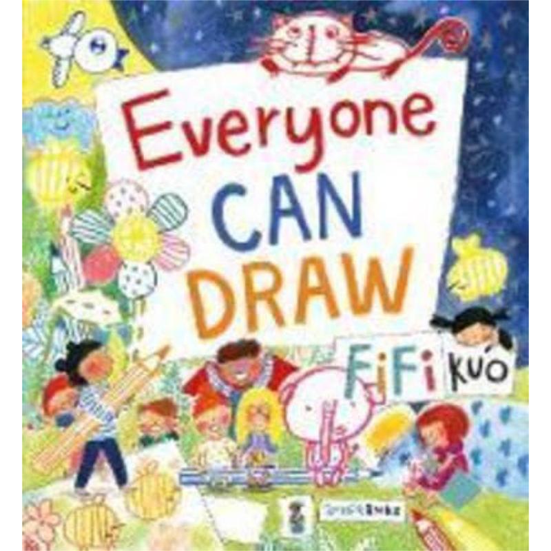 Fifi Kuo：每人都能画Everyone Can Draw 名家绘本 精装 儿童绘本 英文原版【中商原版】