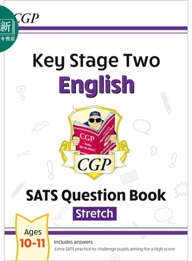 英国CGP KS2 English SATS Question Book: Stretch - Ages 10-11 (for the 2025 tests) 又日新
