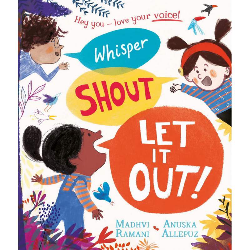 Anuska Allepuz:Whisper, Shout: Let It Out! 大声说出来哦! 英文原版进口图书 儿童绘本 亲子图画书 精品绘本 又日新