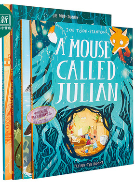 Joe Todd Stanton故事绘本4册 图像小说 英文原版The Secret of Black Rock 神话传说故事 获奖名家 水石奖 又日新