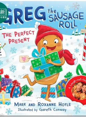 预售 Greg the Sausage Roll: The Perfect Present 香肠卷格雷格：至美的礼物 英文原版进口图书 精装儿童绘本图画书 又日新