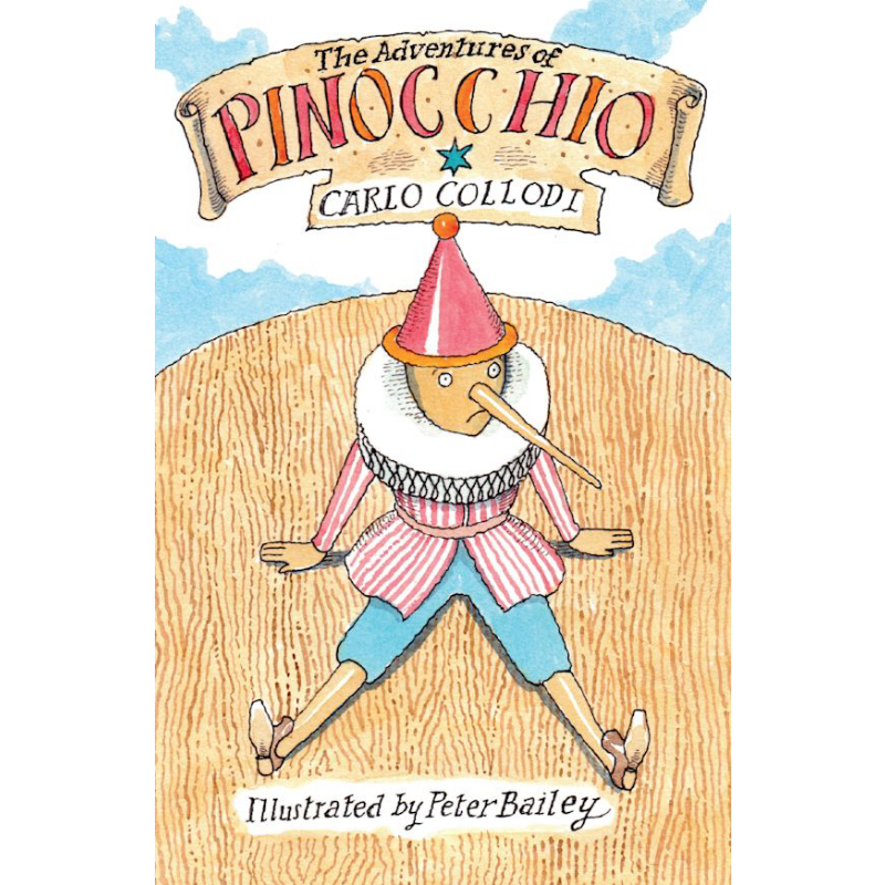 Pinocchio 儿童文学经典作品 木偶奇遇记 儿童故事图画书 插画章节书 英文原版进口图书 匹诺曹历险记 Bloomsbury 又日新