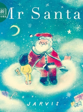 圣诞老人 Jarvis Mr Santa 英文原版 圣诞节主题儿童绘本 图画故事书 精装精品绘本 进口图书 3-7岁 获奖名家作品 又日新