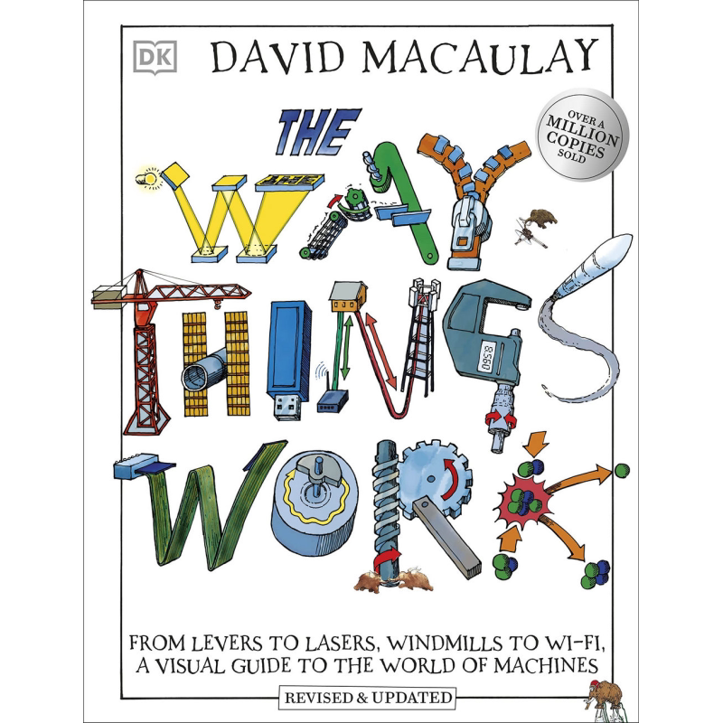 预售 David Macaulay The Way Things Work DK万物运作的方式 英文原版 进口图书 儿童科普绘本 科学百科知识图书 又日新