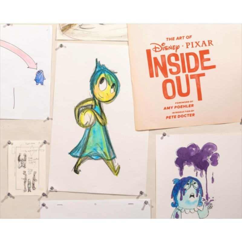 头脑特工队原画设定集 英文原版 Art of Inside Out 奥斯卡动画 华特迪士尼 皮克斯 金球奖动画片 关于成长 又日新
