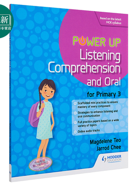 新加坡教辅Hodder Listening Comprehension and Oral Primary 3 小学三年级英语听力理解和口语 含音频 英文原版