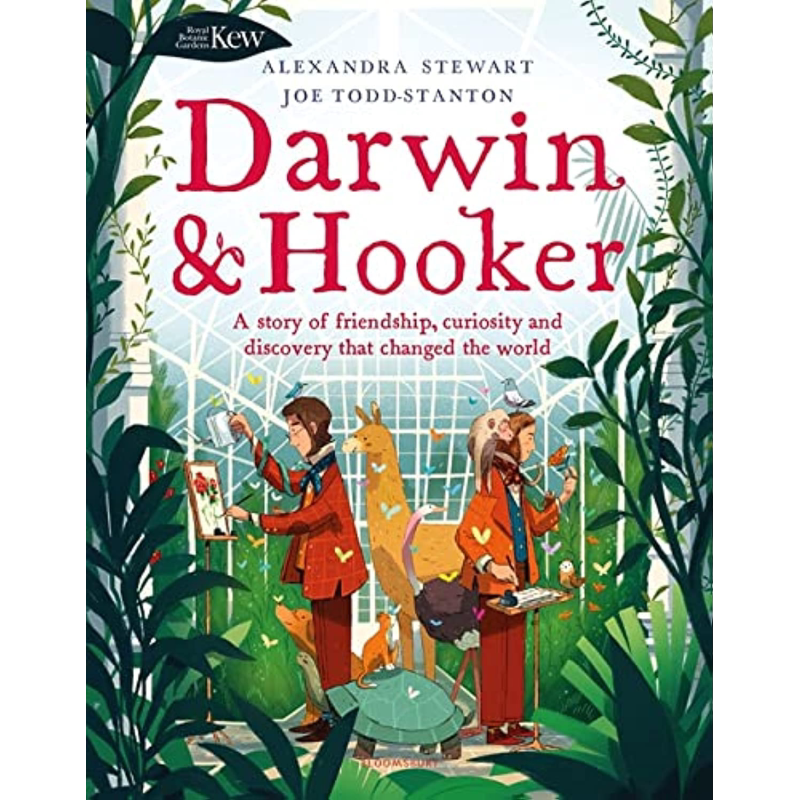 Joe Todd-Stanton Kew Darwin and Hooker 物种起源背后的故事 达尔文 胡克 英文原版 进口 儿童绘本 植物图画书 又日新