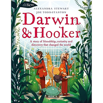 Joe Todd-Stanton Kew Darwin and Hooker 物种起源背后的故事 达尔文 胡克 英文原版 进口 儿童绘本 植物图画书 又日新