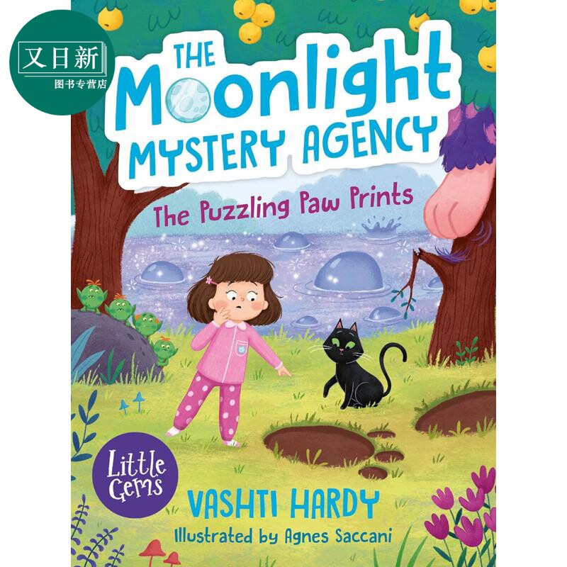 月光侦探社2 The Moonlight Mystery Agency 2 英文原版 儿童彩图章节故事书 侦探冒险故事 进口童书 6岁以上 又日新