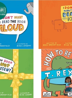 Mike Lowery 4册套装 英文原版 儿童趣味绘本 搞笑故事图画书 精品绘本 进口儿童读物 亲子童书3-6岁 又日新