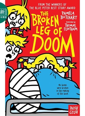 预售 伊兹和朋友们10 断腿事件 Izzy and Friends The Broken Leg of Doom 英文原版 儿童文学小说 小初文学进口故事书 又日新