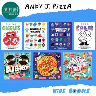 Andy J. Pizza绘本系列 英文原版 Invisible Things看不见的东西 Mysterious Things不可思议的东西 儿童绘本读物 又日新