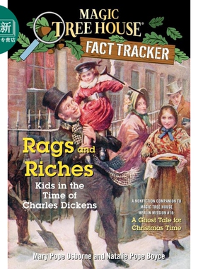 神奇树屋小百科22 Magic Tree House Fact Tracker 22 Rags and Riches 英文原版进口图书 小初文学英语课外阅读 又日新