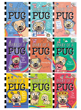 Diary of a Pug 哈巴狗日记 学乐大树系列 儿童文学故事读物 英文原版 进口图书 分级阅读 7-12岁