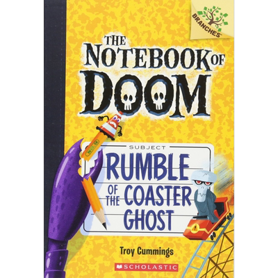 The Notebook of Doom 9 Rumble Of The Coaster Ghost 学乐大树系列 毁灭笔记9 英文原版儿童小初文学桥梁章节书 又日新