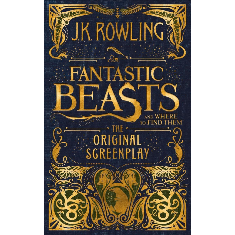 神奇动物在哪里1 电影剧本书 精装 英文原版 Fantastic Beasts 1 Harry Potter JK罗琳 哈利波特 又日新