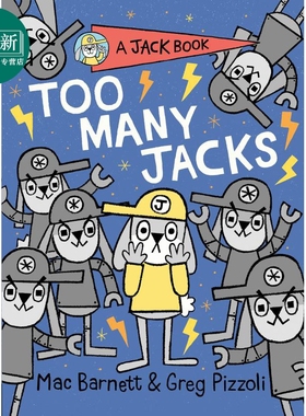 Jack 06 Too Many Jacks 杰克之书6 英文原版 儿童绘本 幽默笑话 Mac Barnett 7-12岁 又日新