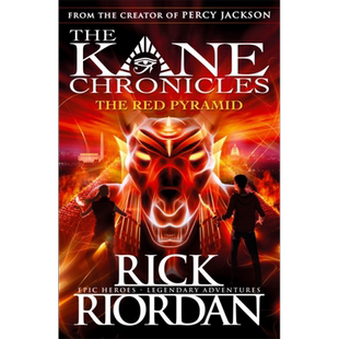 埃及守护神系列1：凯恩与邪神之塔 英文原版 The Red Pyramid Rick Riordan 又日新