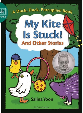 Salina Yoon My Kite Is Stuck And Other Stories 农场三小只 我的风筝卡住了 英文原版儿童绘本 动物故事图画书 又日新