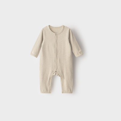 考拉鼻鼻[纯彩柔雾·新生氛围感]初生婴儿衣服基础百搭四季连体衣 — 2