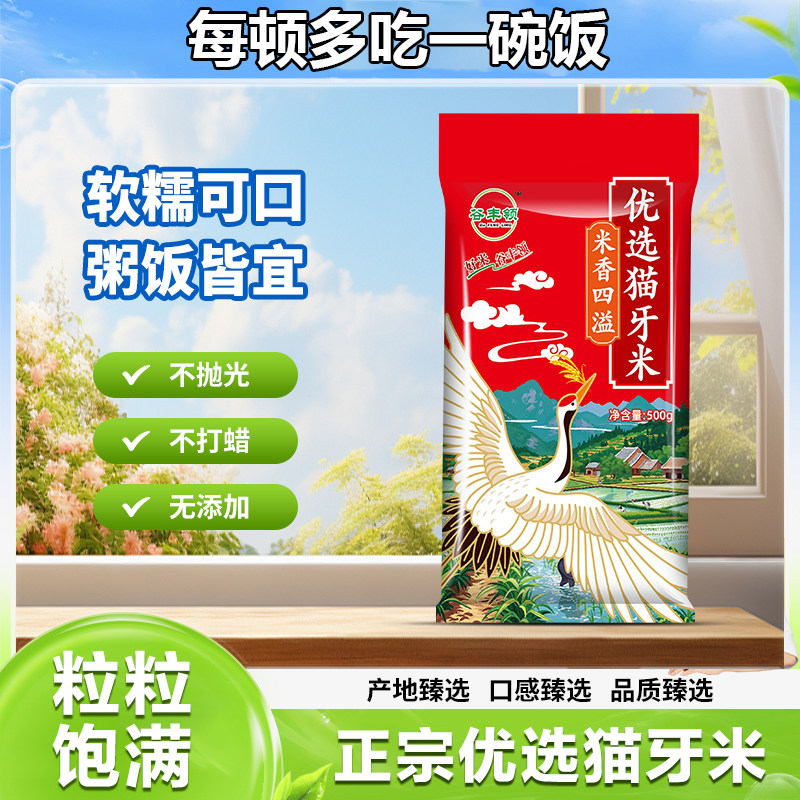 2025年优质新米长粒香大米猫牙香米非真空新鲜便宜晚稻正宗猫牙米